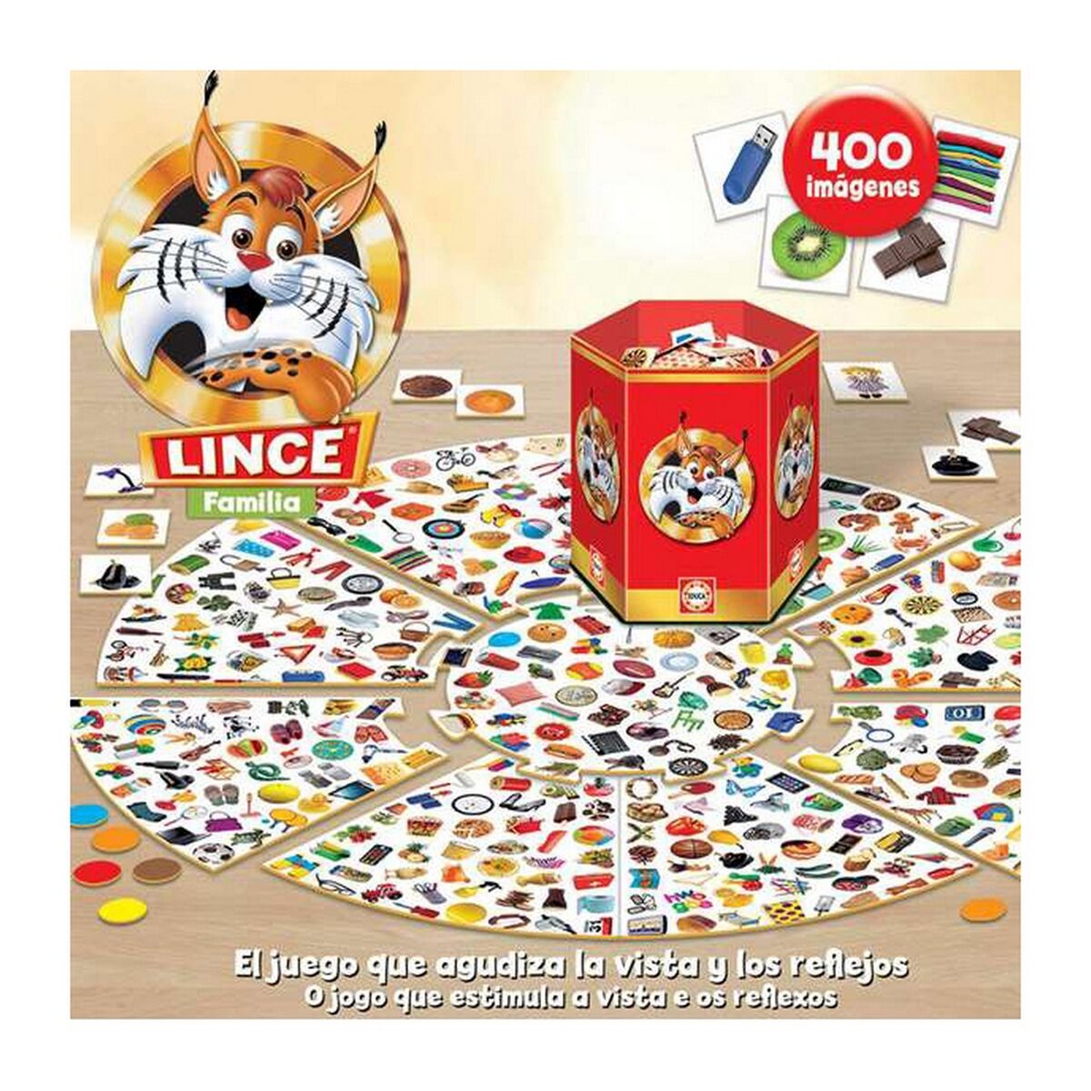 Joc de Masă Educa Lince 421 Piese - Jucarii si jocuri, Jocuri și accesorii