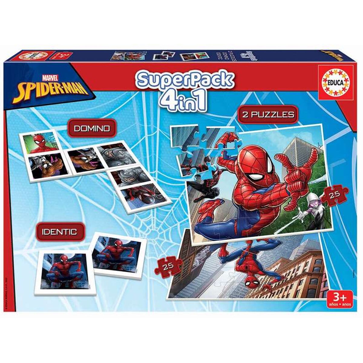 Joc Educativ Educa Superpack Spider-man - Jucarii si jocuri, Jocuri și accesorii