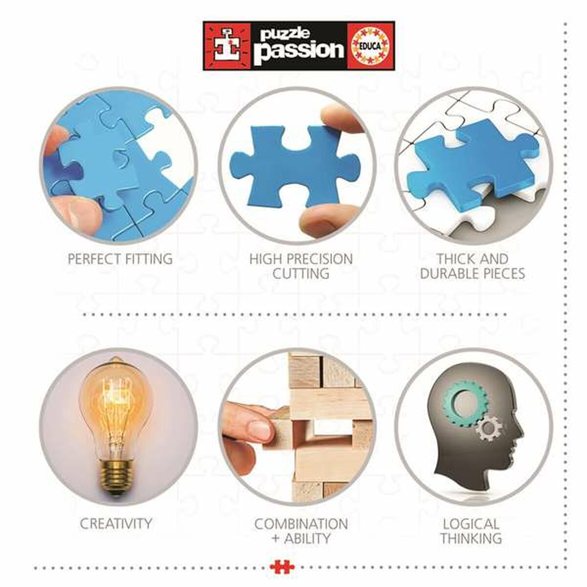 Puzzle Educa Autumn in the Dolomites 2000 Piese - Jucarii si jocuri, Puzzle-uri și puzzle-uri