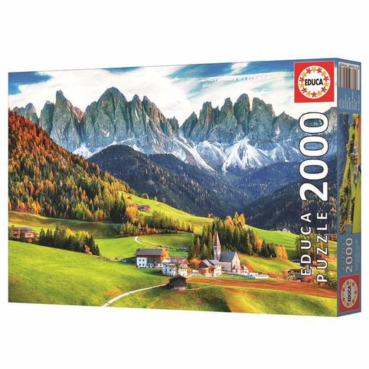 Puzzle Educa Autumn in the Dolomites 2000 Piese - Jucarii si jocuri, Puzzle-uri și puzzle-uri