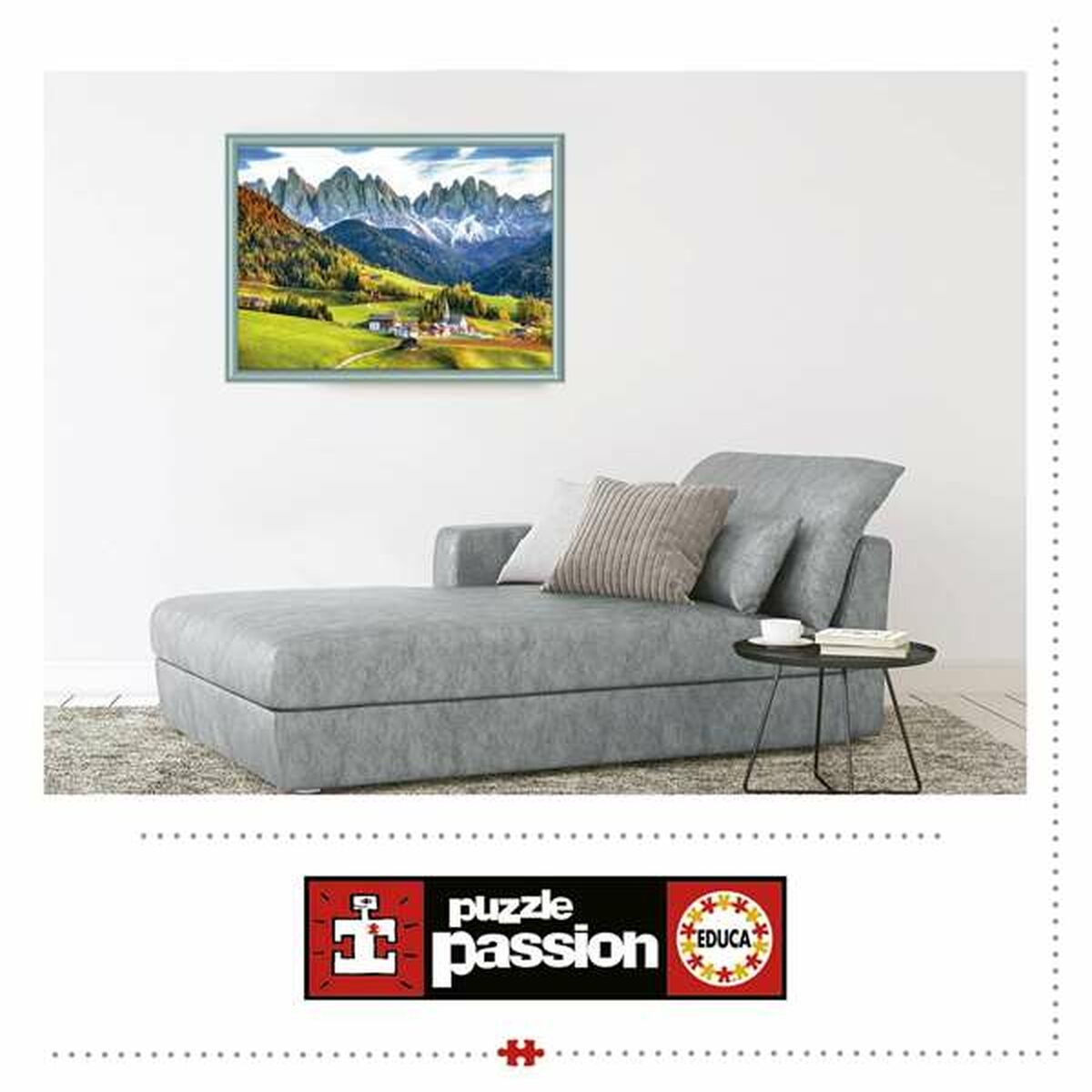 Puzzle Educa Autumn in the Dolomites 2000 Piese - Jucarii si jocuri, Puzzle-uri și puzzle-uri