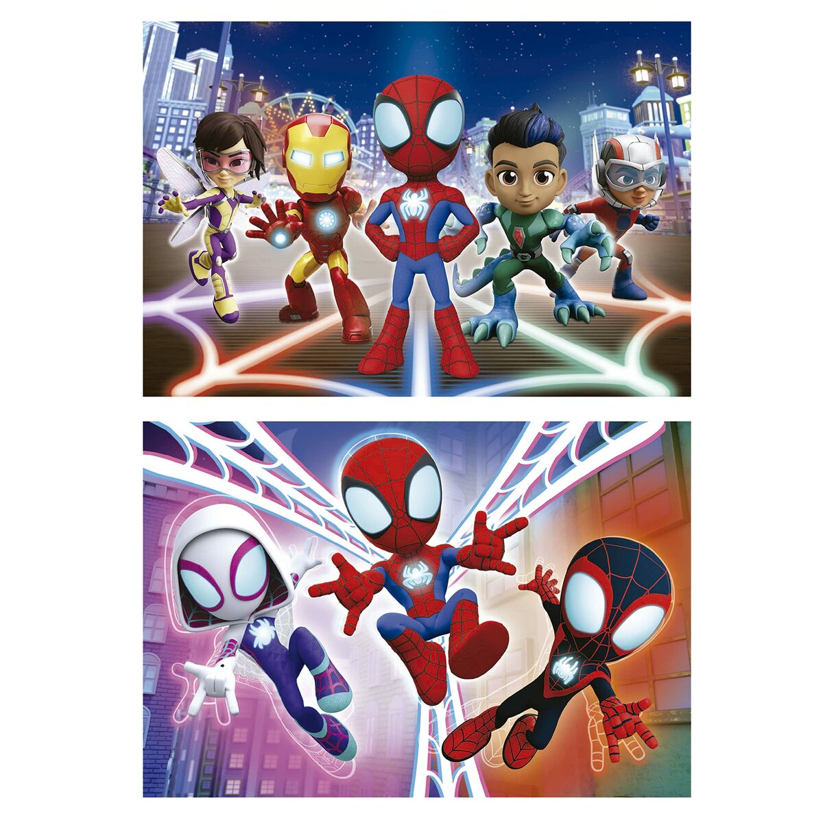 Set de 2 Puzzle-uri Educa 16 Piese Duo - Jucarii si jocuri, Puzzle-uri și puzzle-uri