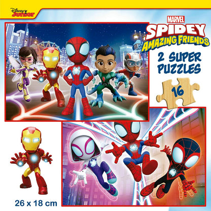 Set de 2 Puzzle-uri Educa 16 Piese Duo - Jucarii si jocuri, Puzzle-uri și puzzle-uri