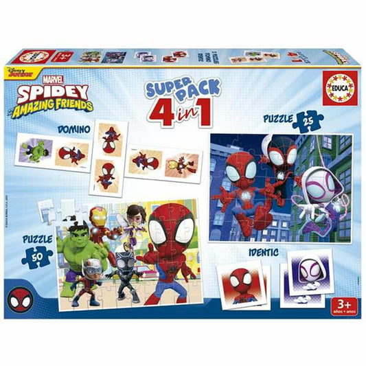 Jocuri Spidey Superpack 4-ia-1 - Jucarii si jocuri, Puzzle-uri și puzzle-uri