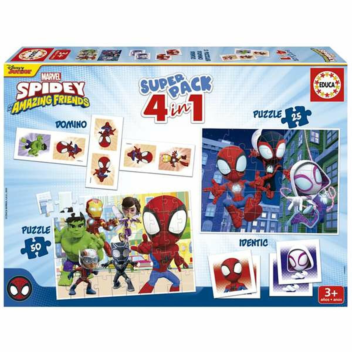Jocuri Spidey Superpack 4-ia-1 - Jucarii si jocuri, Puzzle-uri și puzzle-uri