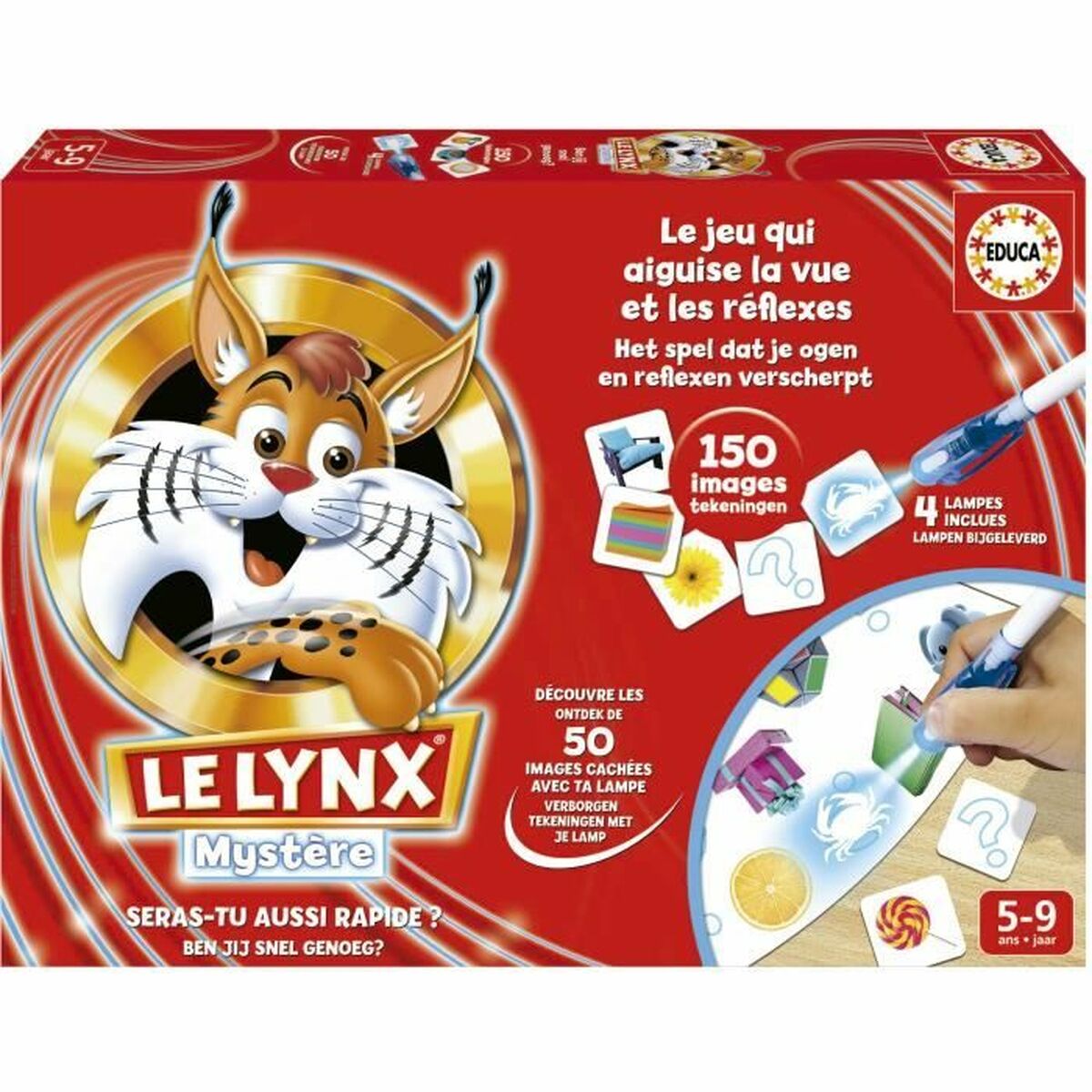 Joc de Masă Educa Le Lynx: Mystére (FR) - Jucarii si jocuri, Jocuri și accesorii