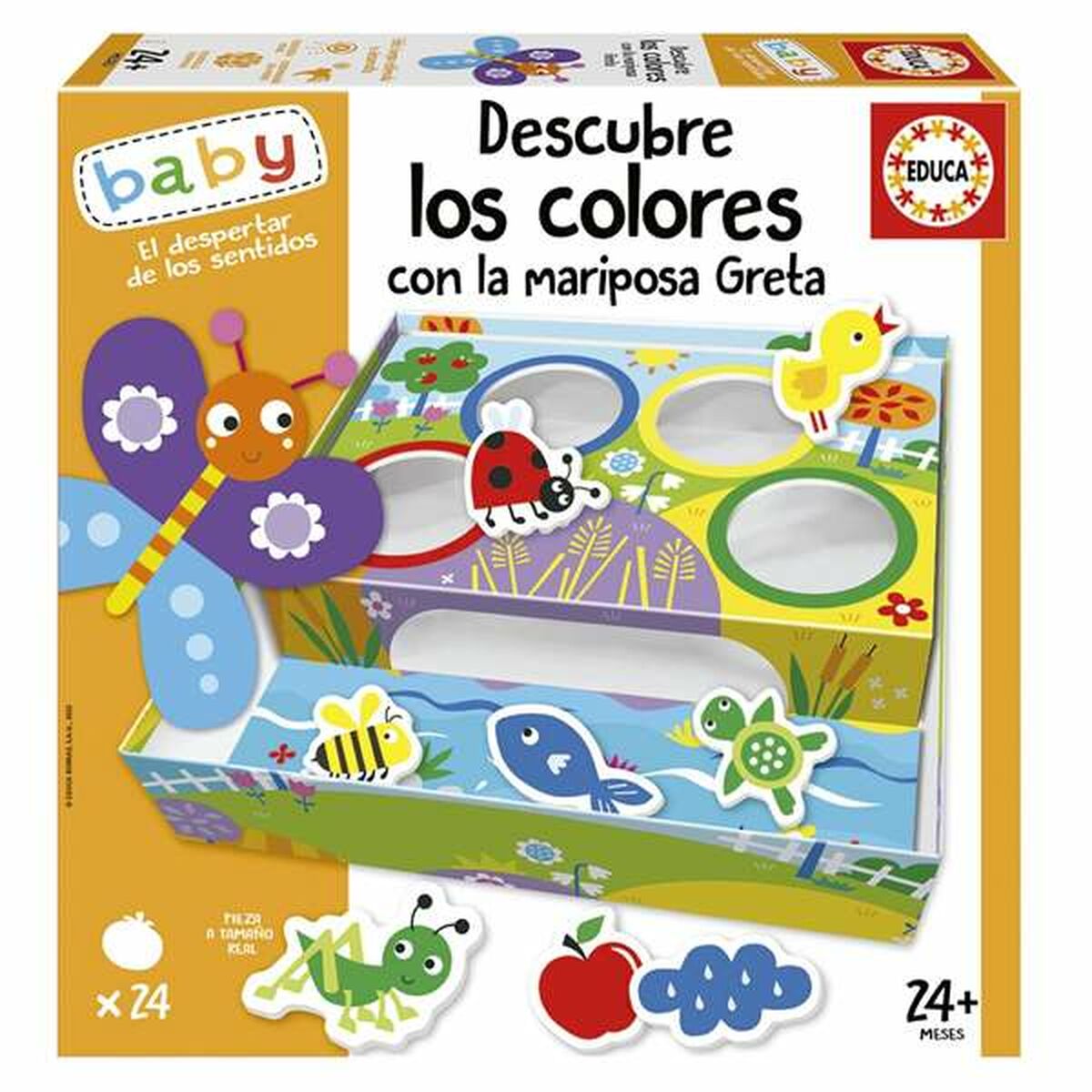 Joc Educativ Educa Descubre los Colores con La Mariposa Greta (ES) - Jucarii si jocuri, Păpuși și accesorii