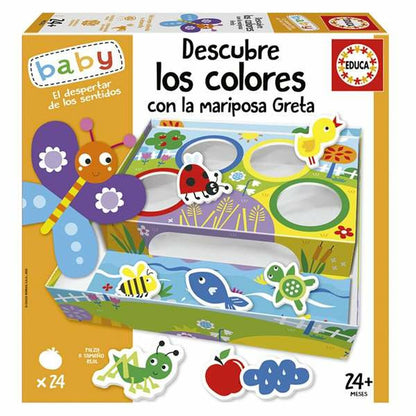 Joc Educativ Educa Descubre los Colores con La Mariposa Greta (ES) - Jucarii si jocuri, Păpuși și accesorii