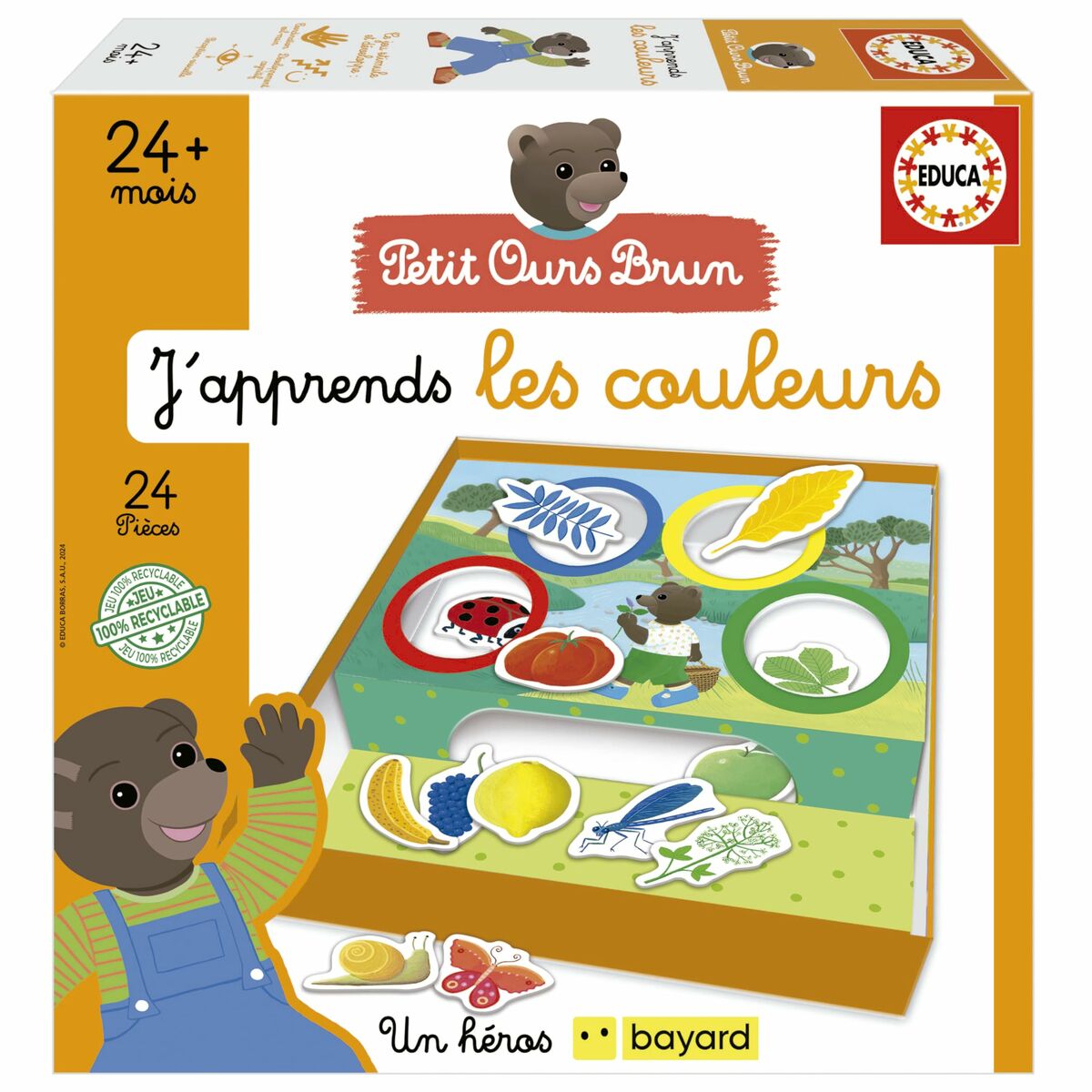 Joc Educativ Educa J´apprends les couleurs (FR) - Jucarii si jocuri, Jocuri și accesorii