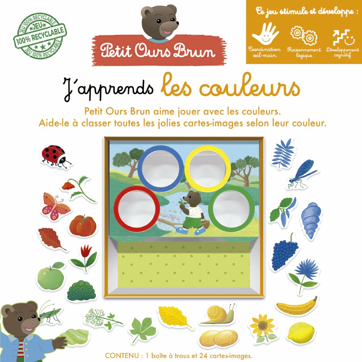 Joc Educativ Educa J´apprends les couleurs (FR) - Jucarii si jocuri, Jocuri și accesorii