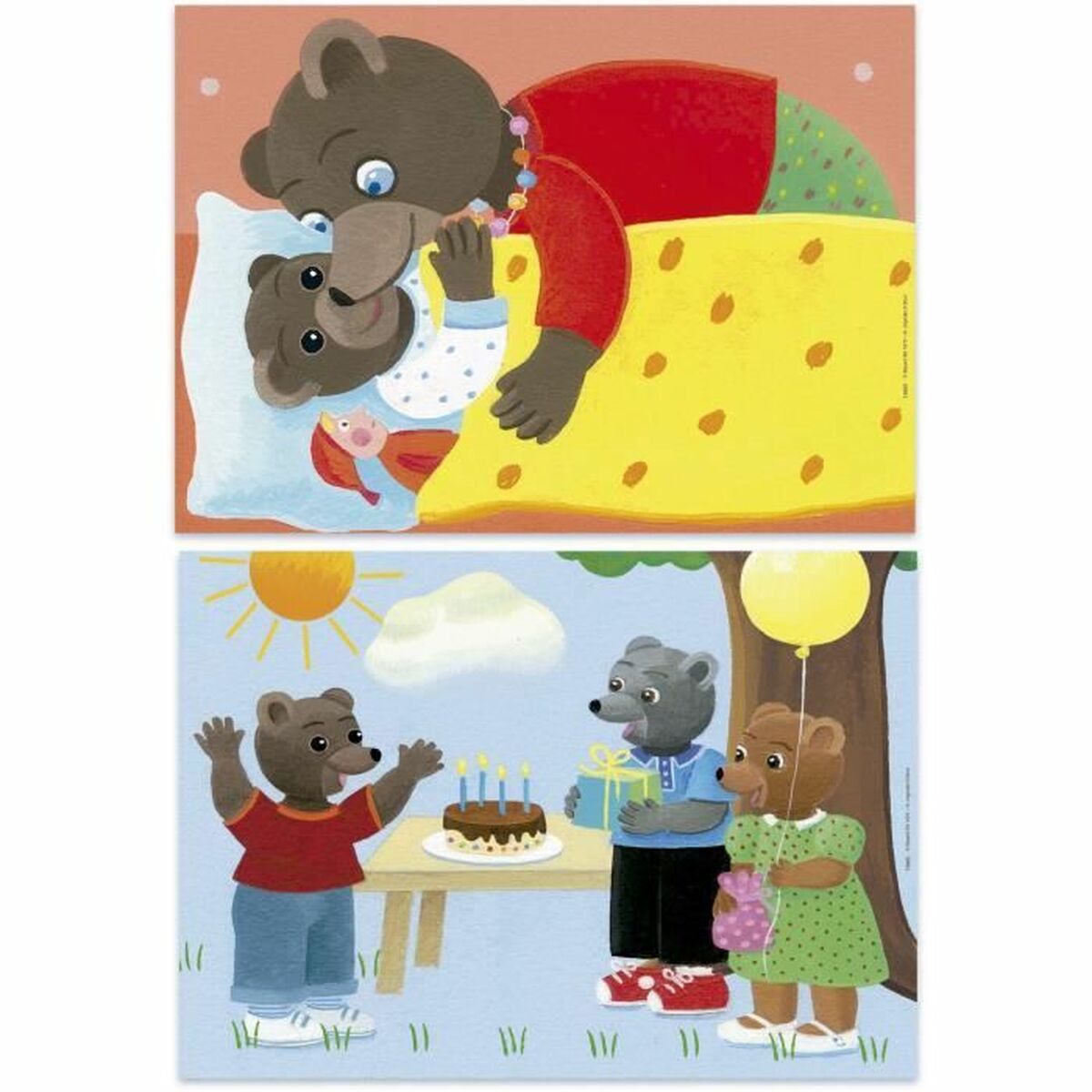 Puzzle Educa Little Brown Bear - Jucarii si jocuri, Puzzle-uri și puzzle-uri