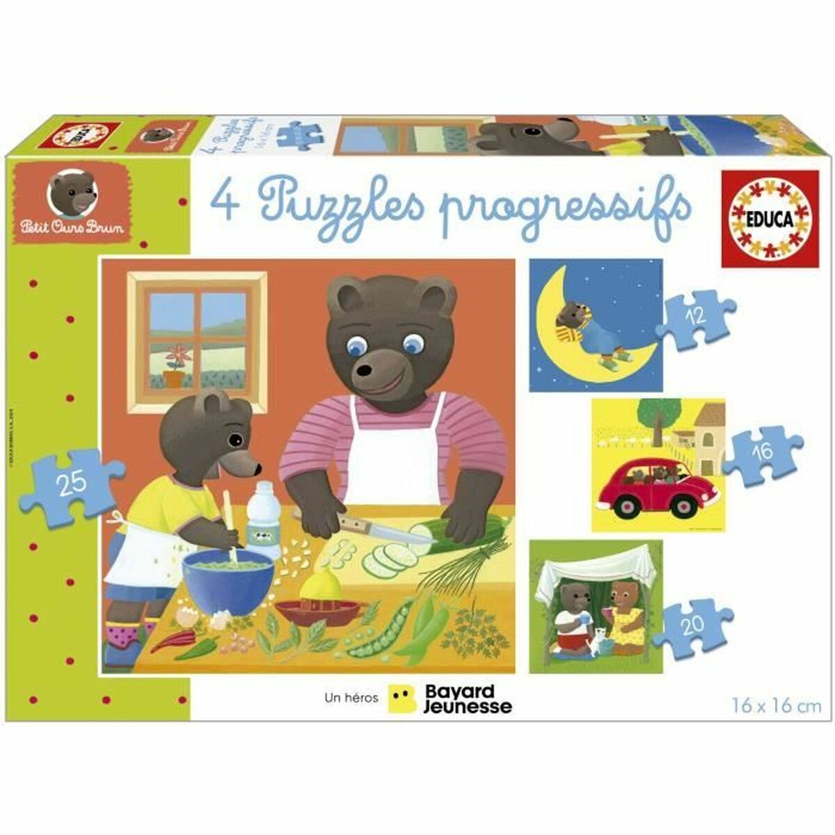 Puzzle Educa Osito Pardo - Jucarii si jocuri, Puzzle-uri și puzzle-uri