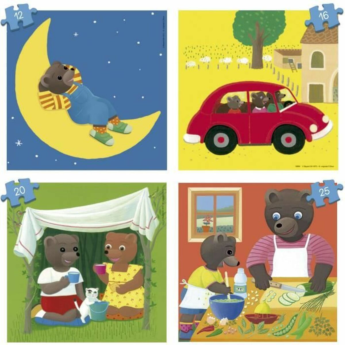 Puzzle Educa Osito Pardo - Jucarii si jocuri, Puzzle-uri și puzzle-uri