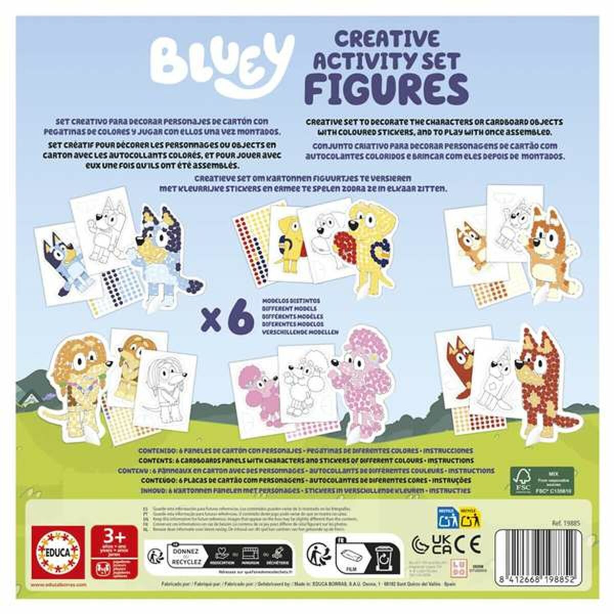 Set de pictură Educa - Birou și papetărie, Arte și Meserii