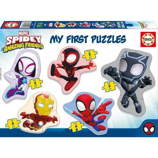 Puzzle Educa Spidey & His Amazing Friends - Jucarii si jocuri, Puzzle-uri și puzzle-uri