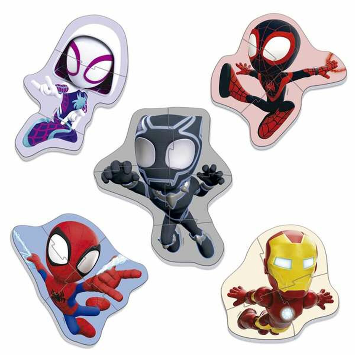Puzzle Educa Spidey & His Amazing Friends - Jucarii si jocuri, Puzzle-uri și puzzle-uri