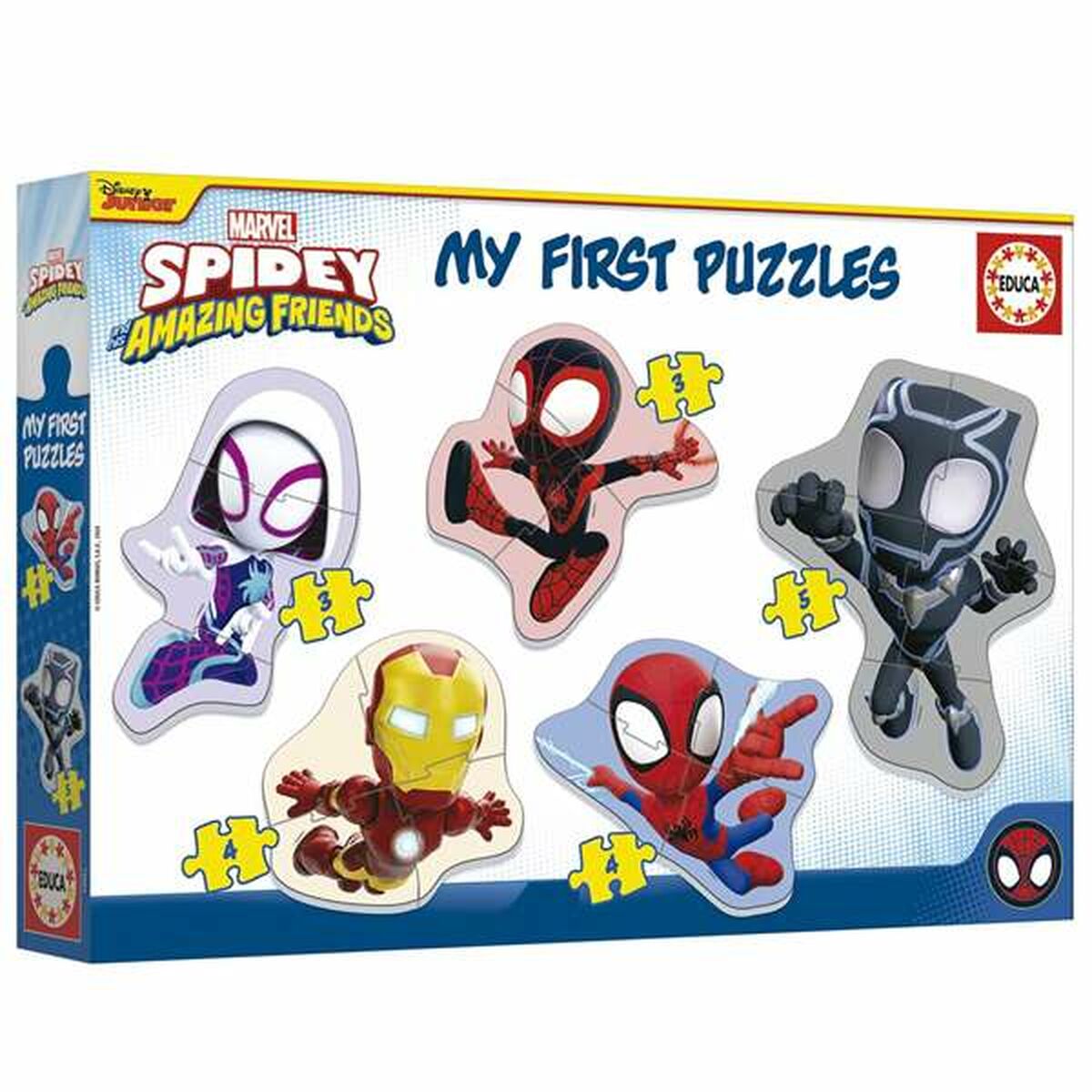 Puzzle Educa Spidey & His Amazing Friends - Jucarii si jocuri, Puzzle-uri și puzzle-uri
