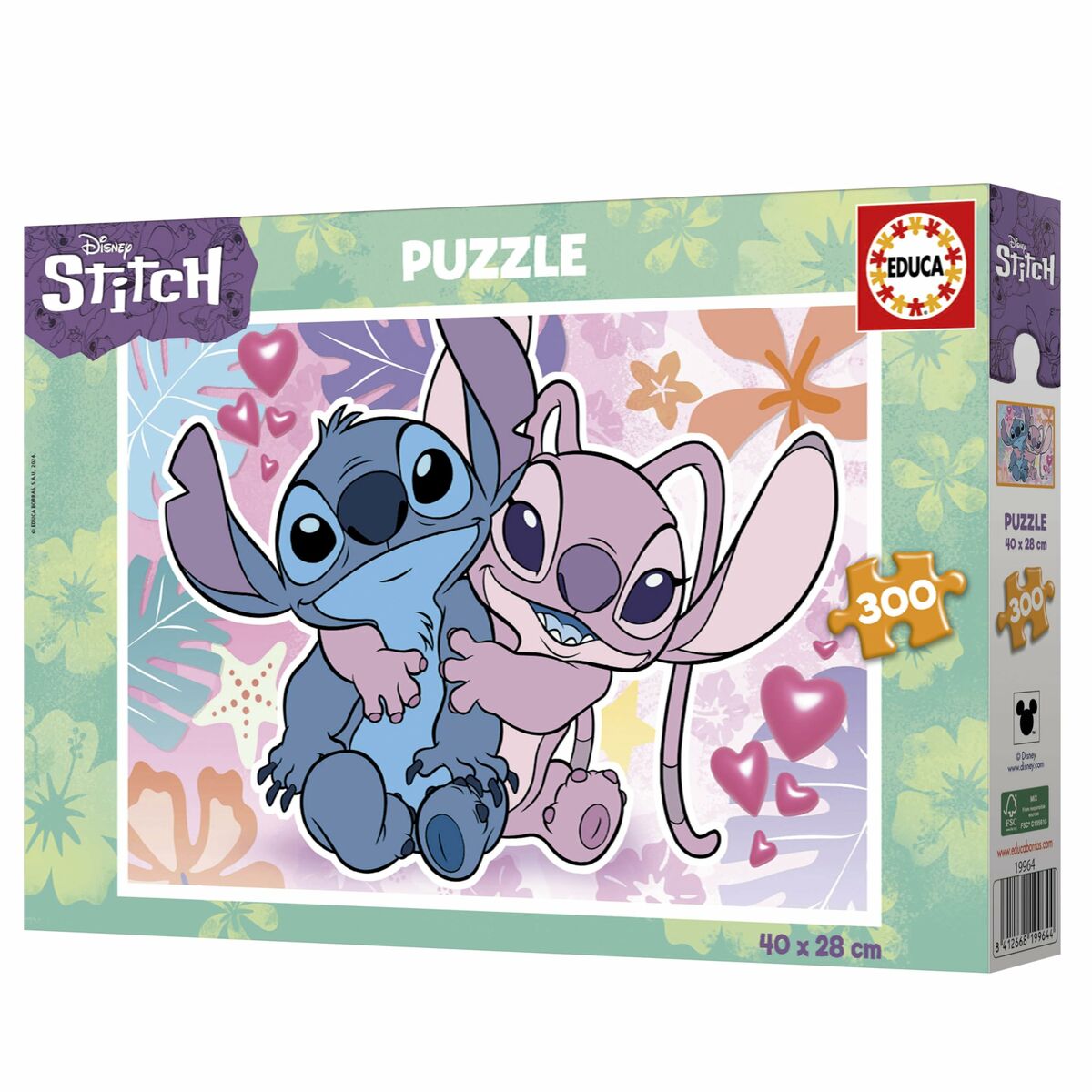 Puzzle Educa Stitch - Jucarii si jocuri, Puzzle-uri și puzzle-uri