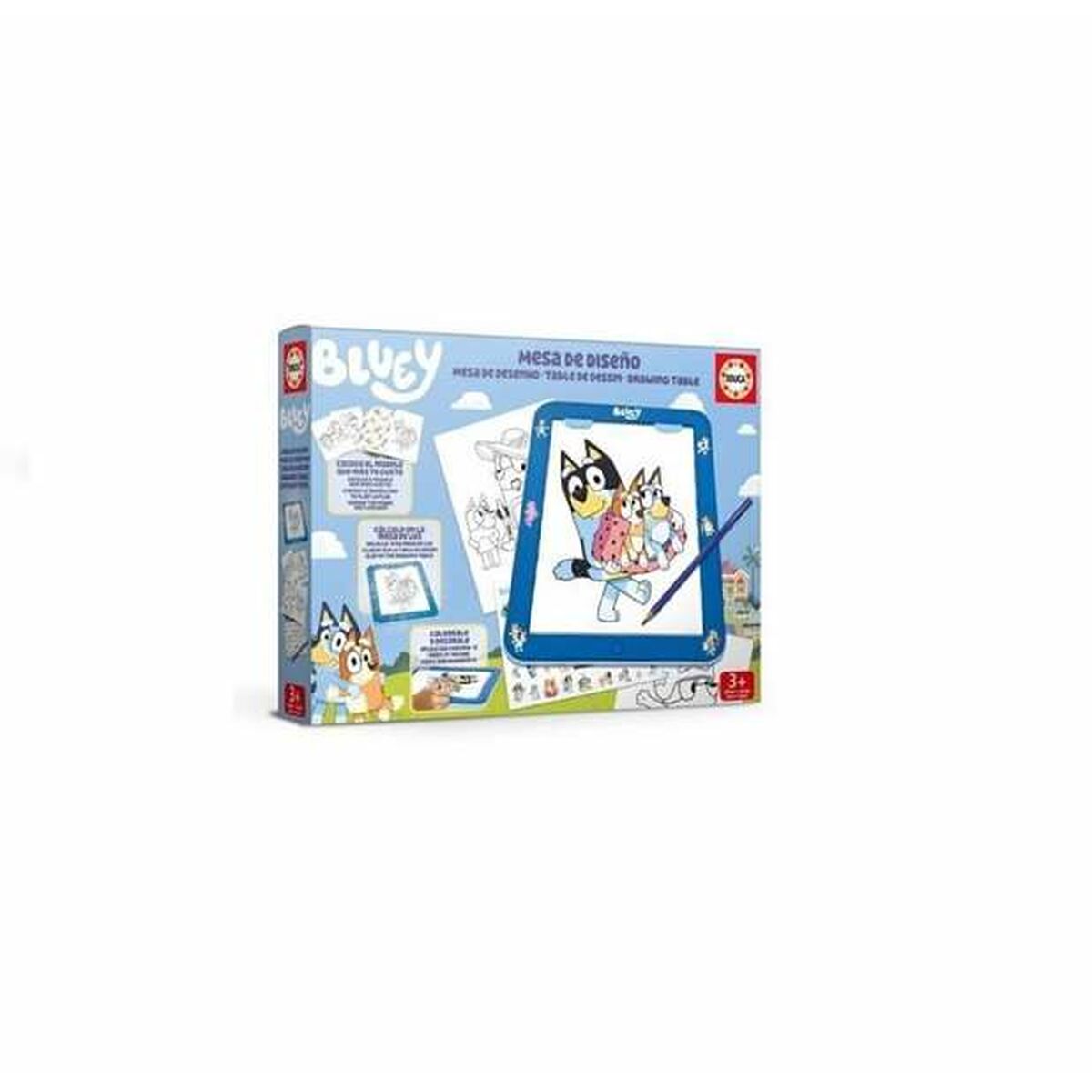 Set pentru desen Bluey - Jucarii si jocuri, Activități creative
