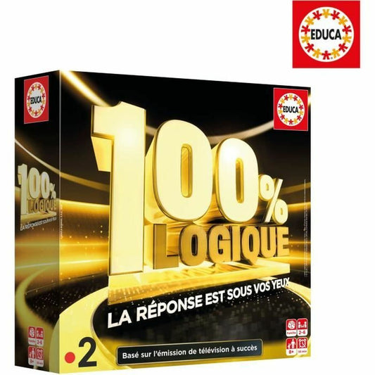 Joc deîntrebări și răspunsuri Educa 100% Logic: The Answer is before your eyes - Jucarii si jocuri, Jocuri și accesorii