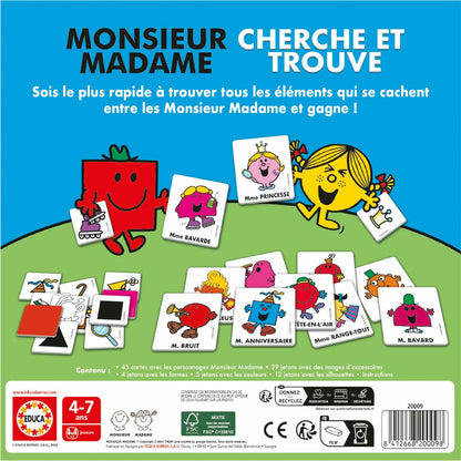 Joc Educativ Educa Mr. Men and Women - Jucarii si jocuri, Jocuri și accesorii