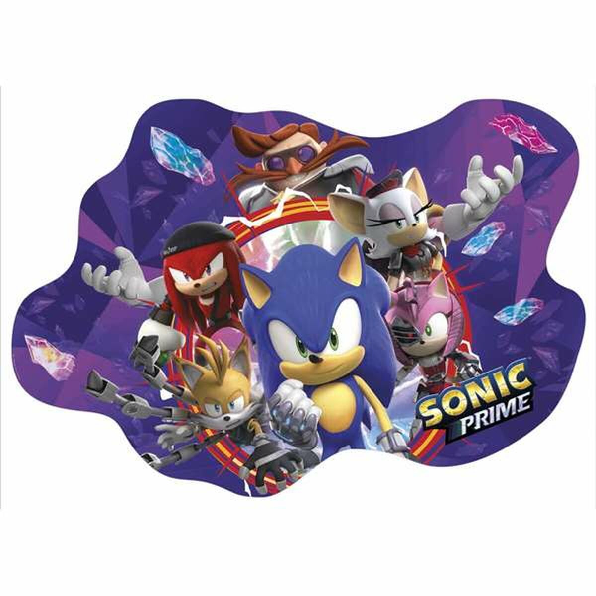 Set de 4 Puzzle-uri Sonic Prime 250 Piese - Jucarii si jocuri, Puzzle-uri și puzzle-uri
