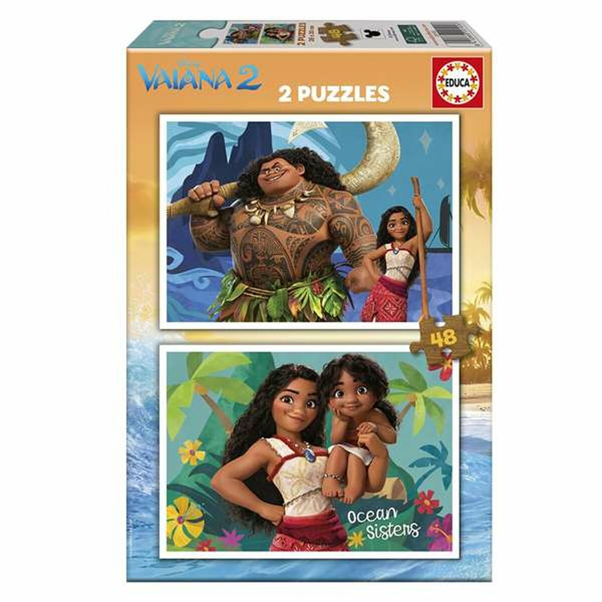 Puzzle Educa Vaiana 2 - Jucarii si jocuri, Puzzle-uri și puzzle-uri