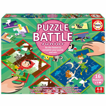 Puzzle Educa Battle Jr Contes 16 Piese - Jucarii si jocuri, Puzzle-uri și puzzle-uri