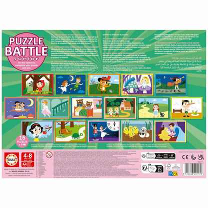 Puzzle Educa Battle Jr Contes 16 Piese - Jucarii si jocuri, Puzzle-uri și puzzle-uri