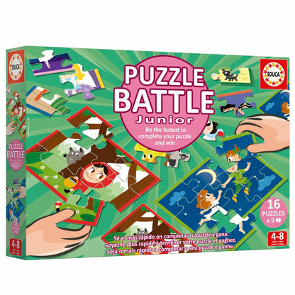 Puzzle Educa Battle Jr Contes 16 Piese - Jucarii si jocuri, Puzzle-uri și puzzle-uri