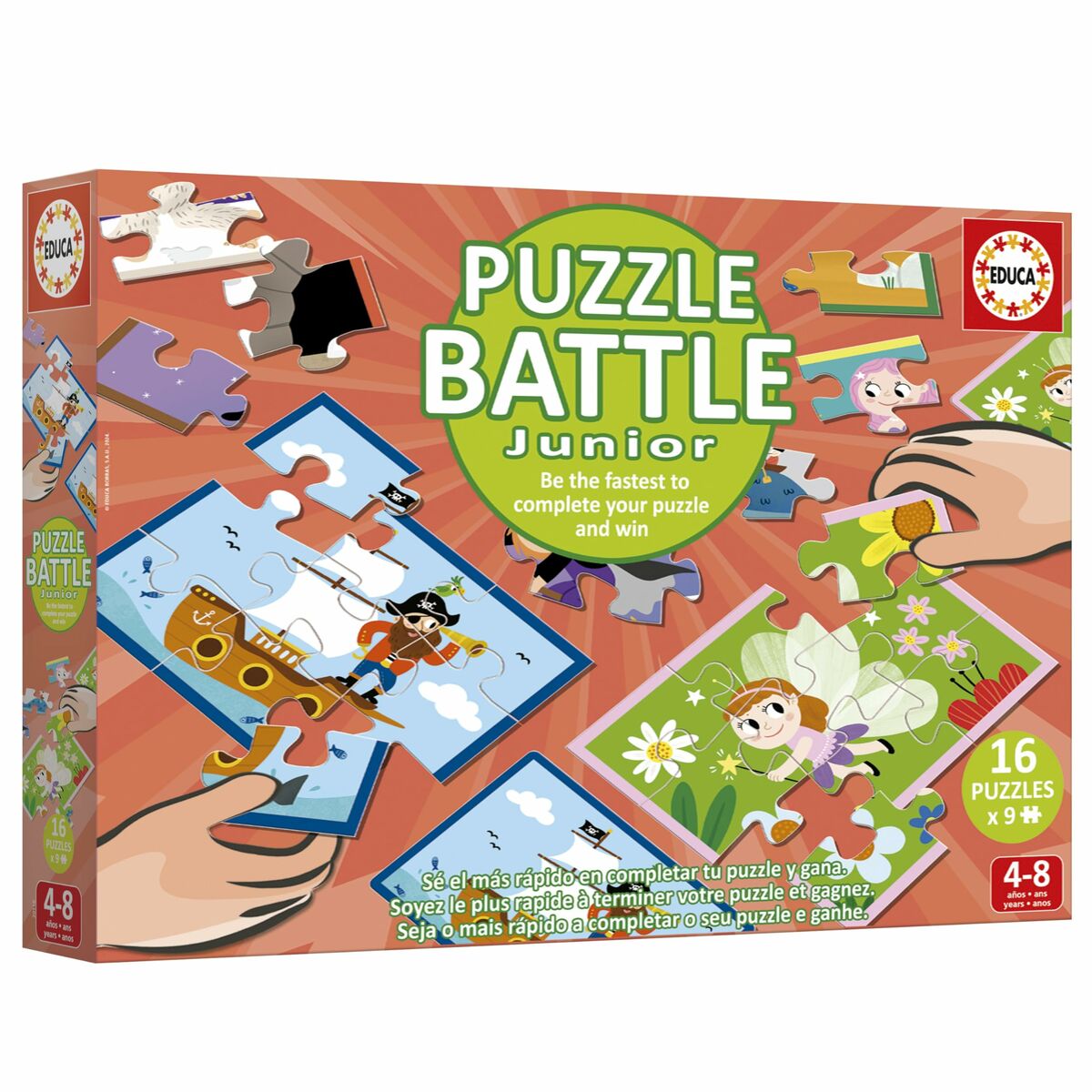 Puzzle Educa Battle Jr Fantasy 144 Piese - Jucarii si jocuri, Puzzle-uri și puzzle-uri