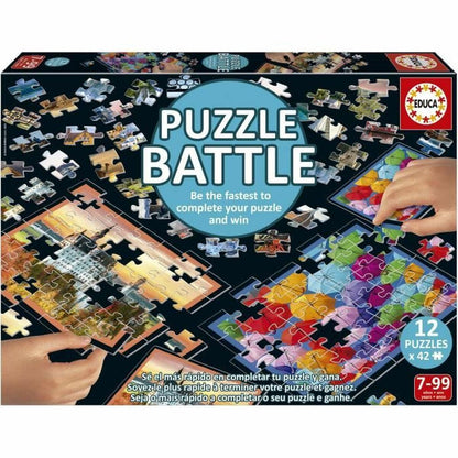 Puzzle Educa Battle Travel 42 Piese (12 Unități) - Jucarii si jocuri, Puzzle-uri și puzzle-uri