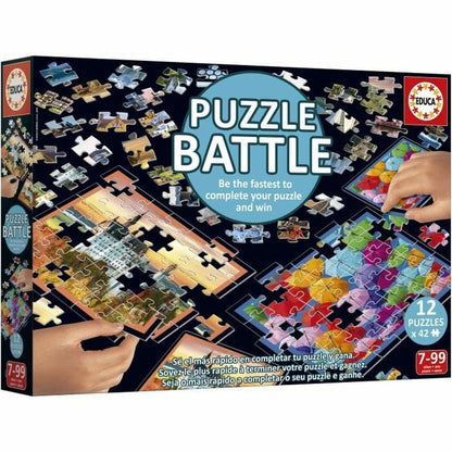 Puzzle Educa Battle Travel 42 Piese (12 Unități) - Jucarii si jocuri, Puzzle-uri și puzzle-uri