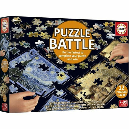 Puzzle Educa Battle Art 42 Piese (12 Unități) - Jucarii si jocuri, Puzzle-uri și puzzle-uri