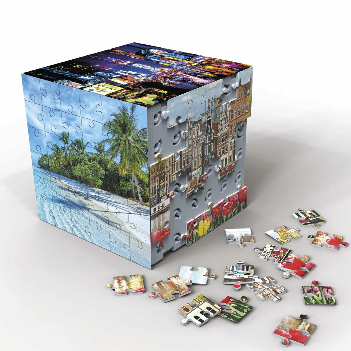 Puzzle Educa 3D 216 Piese (6 Unități) - Jucarii si jocuri, Puzzle-uri și puzzle-uri