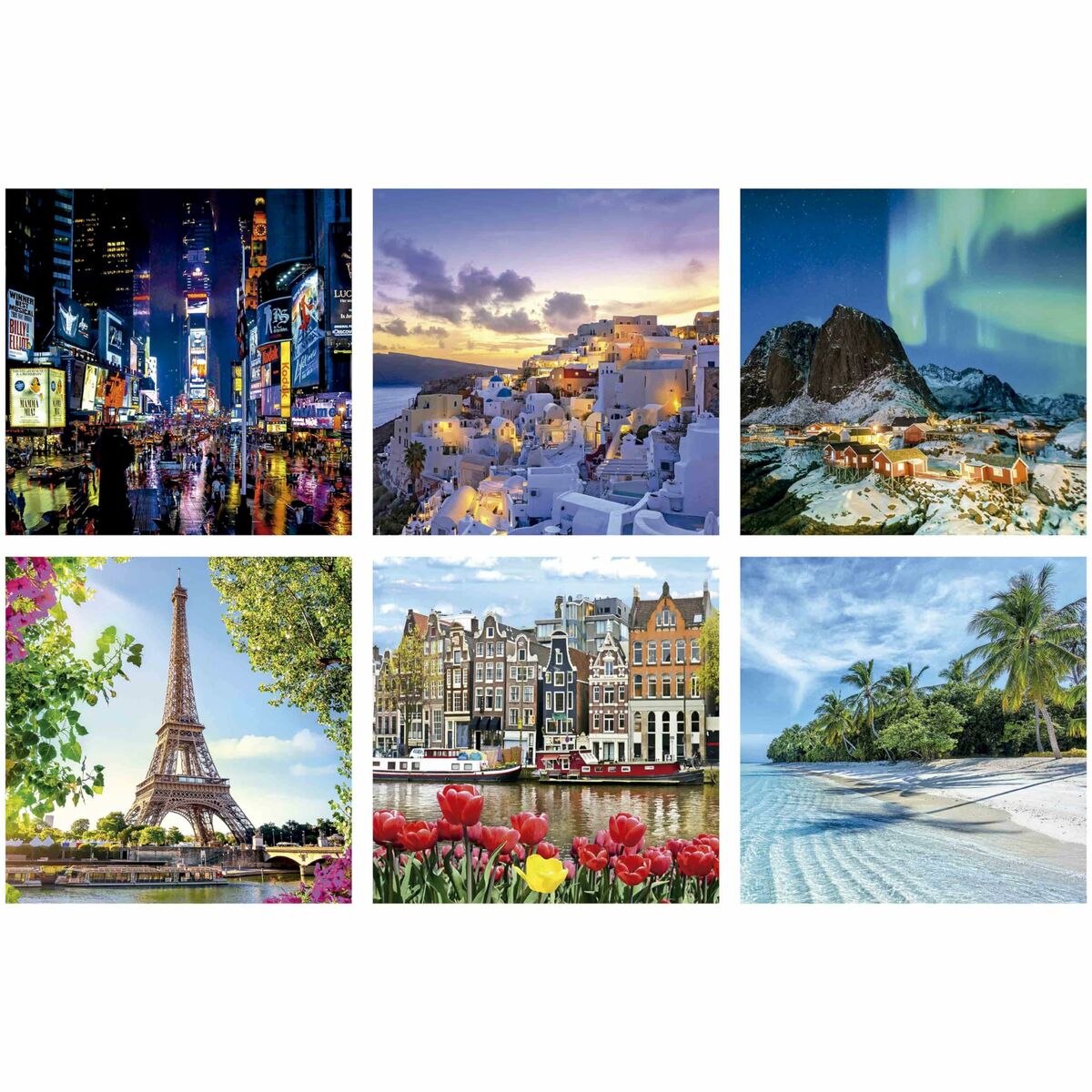 Puzzle Educa 3D 216 Piese (6 Unități) - Jucarii si jocuri, Puzzle-uri și puzzle-uri