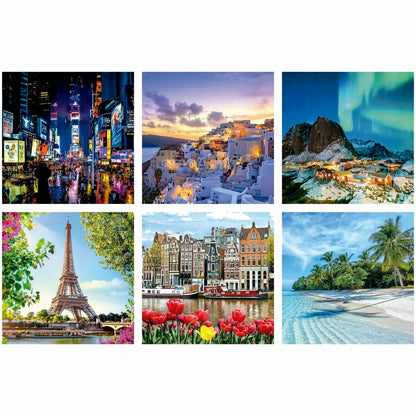 Puzzle Educa 3D 216 Piese (6 Unități) - Jucarii si jocuri, Puzzle-uri și puzzle-uri