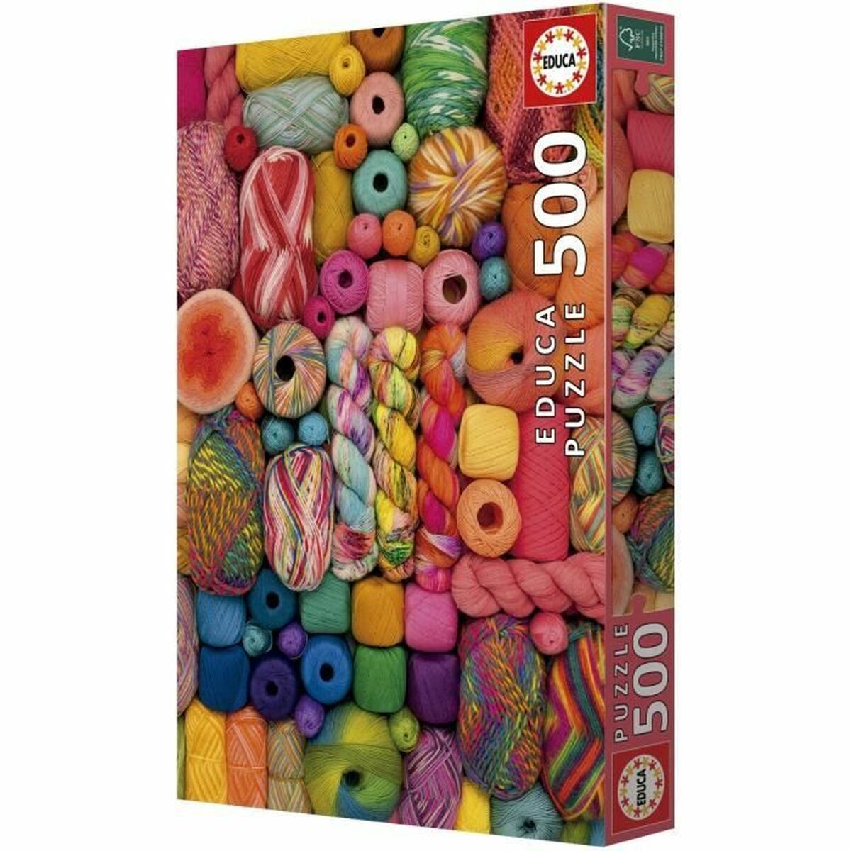 Puzzle Educa Threads 500 Piese - Jucarii si jocuri, Puzzle-uri și puzzle-uri