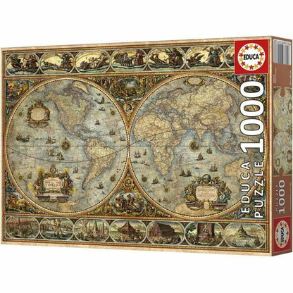 Puzzle Educa Orbis Terrarum 1000 Piese - Jucarii si jocuri, Puzzle-uri și puzzle-uri