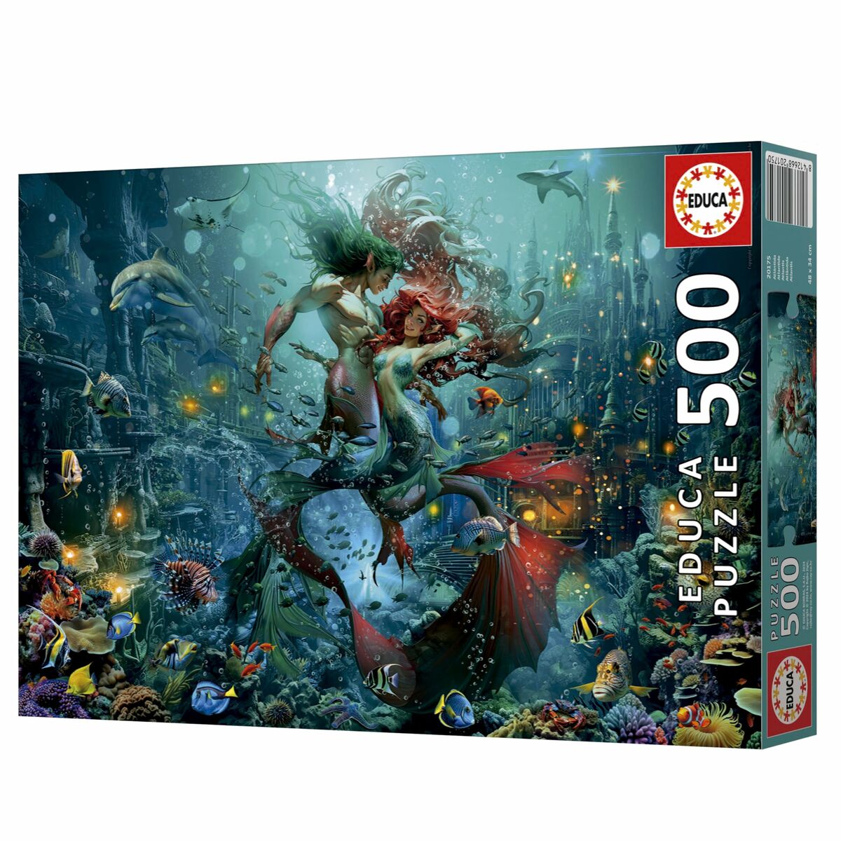 Puzzle Educa Atlantis 500 Piese - Jucarii si jocuri, Puzzle-uri și puzzle-uri