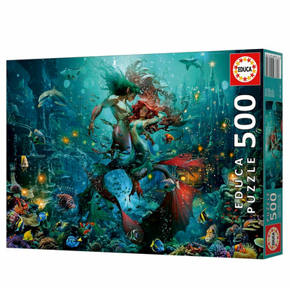 Puzzle Educa Atlantis 500 Piese - Jucarii si jocuri, Puzzle-uri și puzzle-uri