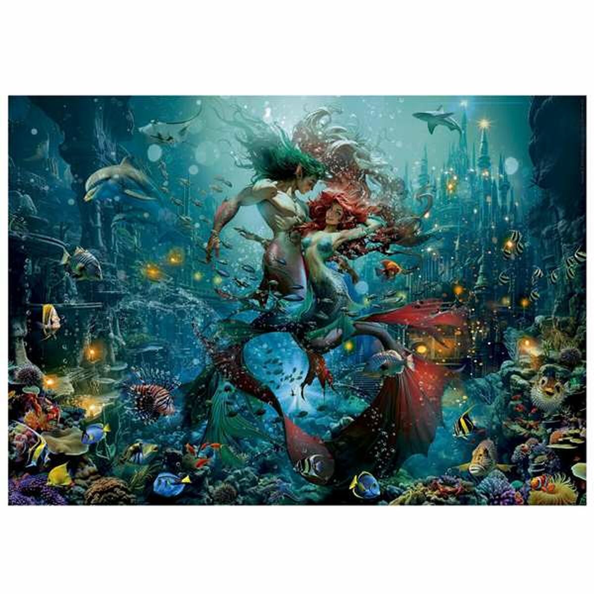 Puzzle Educa Atlantis 500 Piese - Jucarii si jocuri, Puzzle-uri și puzzle-uri