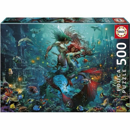 Puzzle Educa Atlantis 500 Piese - Jucarii si jocuri, Puzzle-uri și puzzle-uri