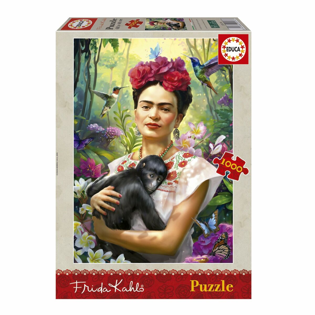 Puzzle Educa El Jardín de la Vida 1000 Piese - Jucarii si jocuri, Puzzle-uri și puzzle-uri