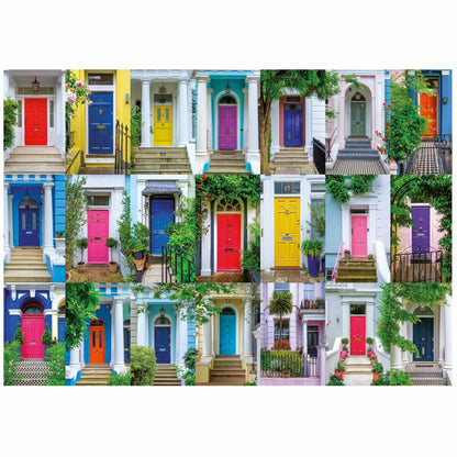 Puzzle Educa Puertas de Notting Hill 1000 Piese - Jucarii si jocuri, Puzzle-uri și puzzle-uri