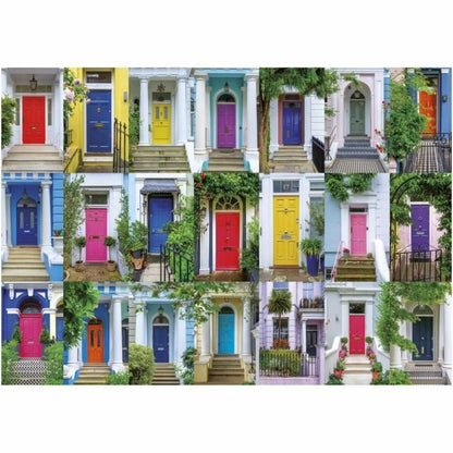 Puzzle Educa Puertas de Notting Hill 1000 Piese - Jucarii si jocuri, Puzzle-uri și puzzle-uri