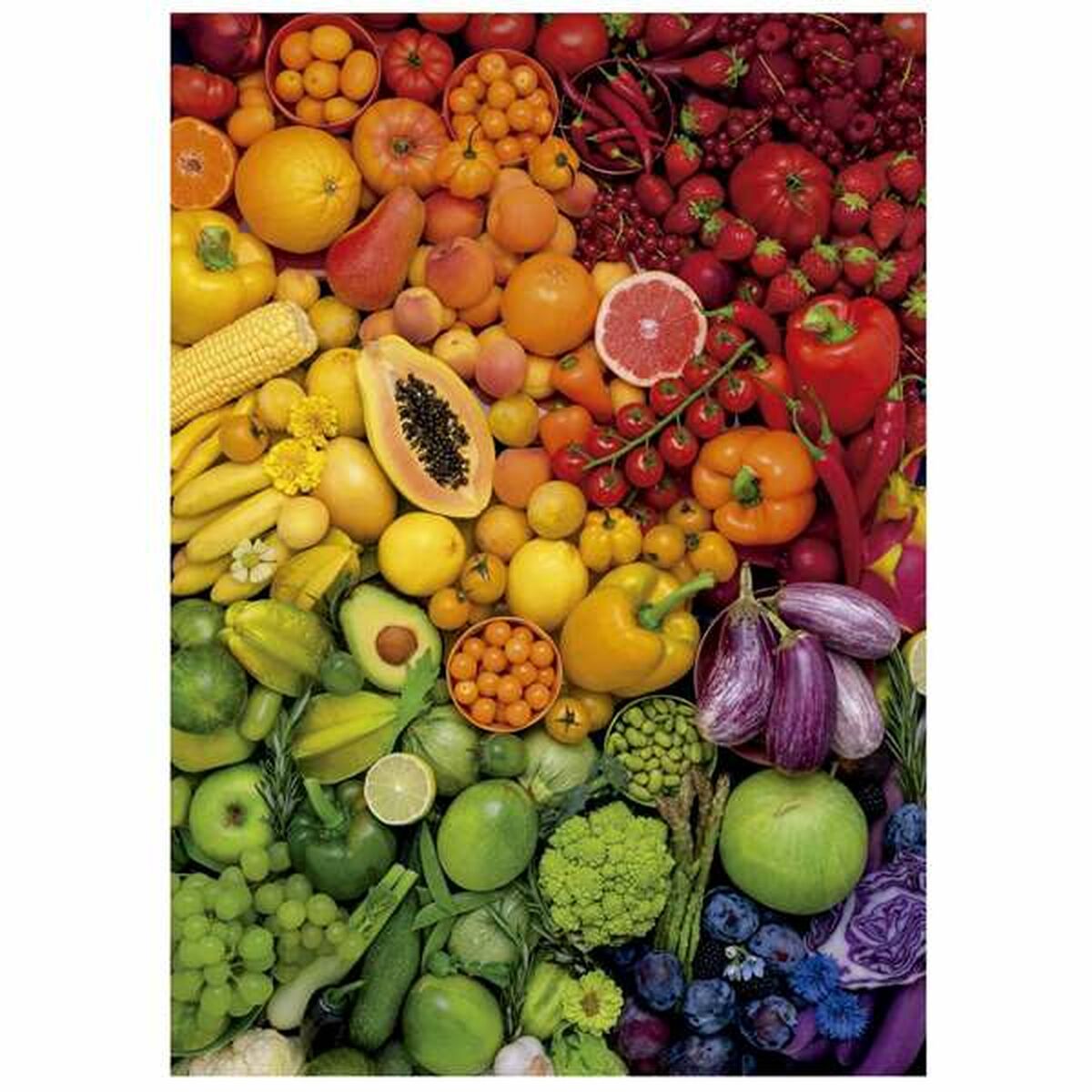 Puzzle Educa Colored Vitamins - Jucarii si jocuri, Puzzle-uri și puzzle-uri