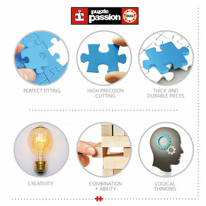 Puzzle Educa Leo y Lisa 1500 Piese - Jucarii si jocuri, Puzzle-uri și puzzle-uri