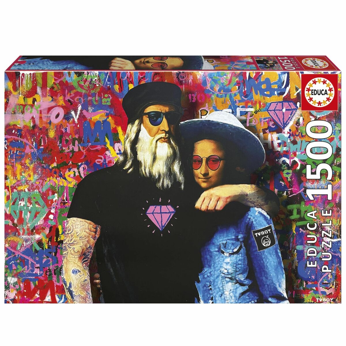 Puzzle Educa Leo y Lisa 1500 Piese - Jucarii si jocuri, Puzzle-uri și puzzle-uri