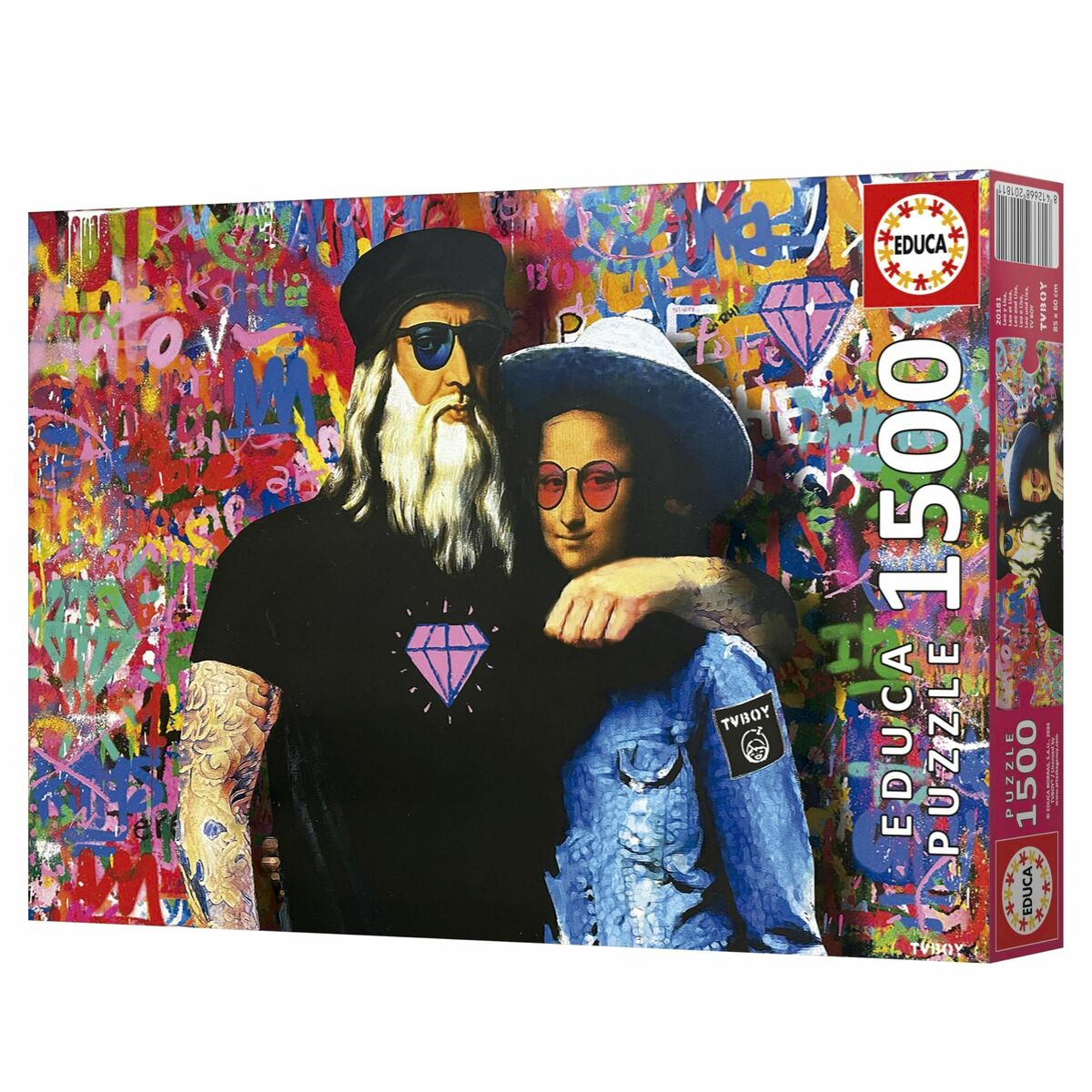 Puzzle Educa Leo y Lisa 1500 Piese - Jucarii si jocuri, Puzzle-uri și puzzle-uri